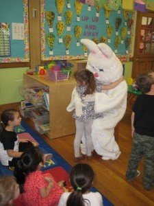 Easter Bunny Comes to Visit